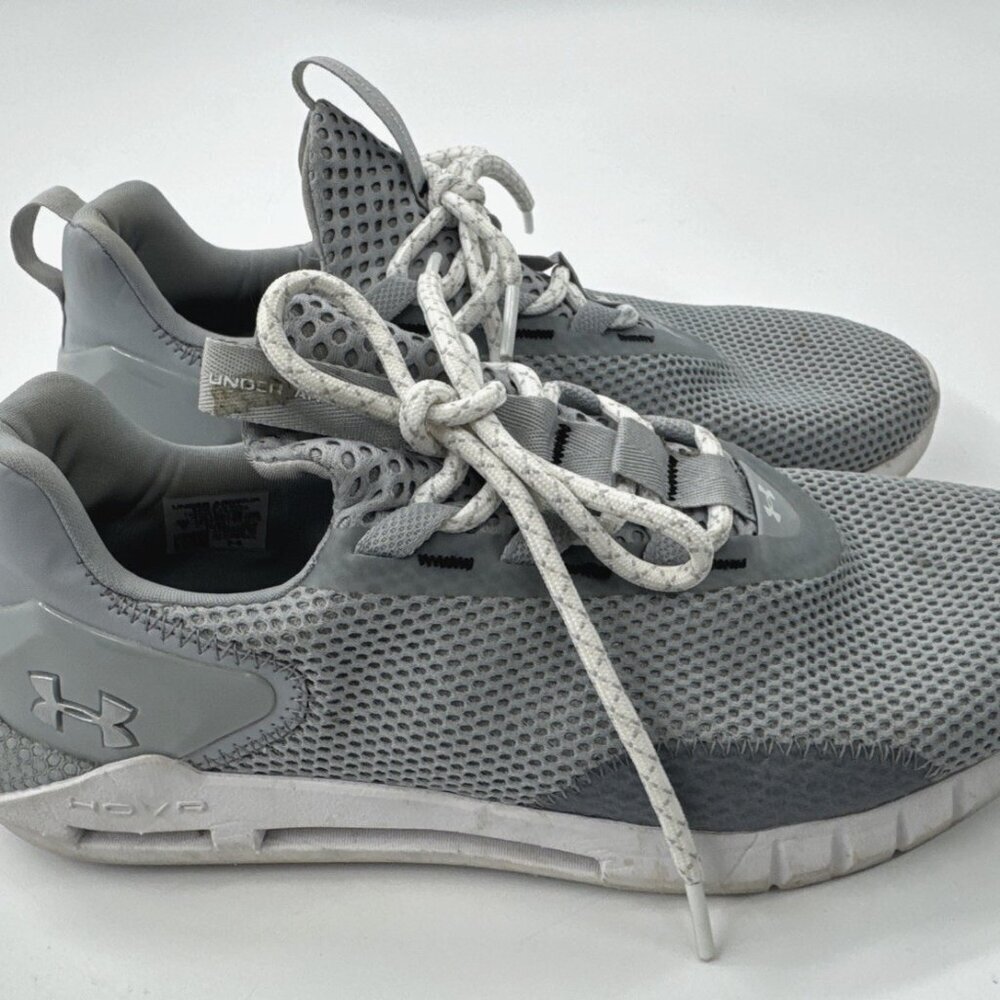 Under Armour HOVR Womens Running Shoes 10 Gray Lightweight Sneakers Gym Mesh